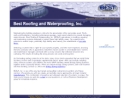 Best Roofing & Waterproofing's Website