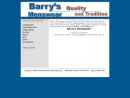 Barry MFG Better Menswear Wholesale To You's Website