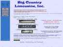 Big Country Limousines's Website