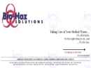 Bio-Haz Solutions Inc's Website