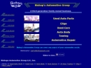 Bishops' Auto Sales & Service's Website