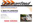 Guaranteed Plumbing's Website