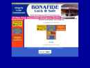 Bonafide Lock & Safe Inc's Website