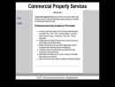 Commercial Property Svc's Website