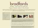Bradford's Home Entertainment's Website