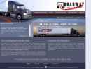 Bradway Trucking's Website