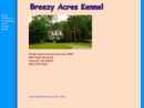 Breezy Acres Kennels's Website