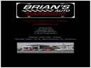 Brian's Auto Repair & Sales's Website