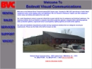 BOITNOTT VISUAL COMMUNICATIONS CORP's Website