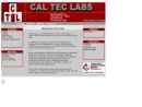 CAL TEC LABS, INC's Website