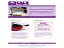 Cal's Garage Door Inc's Website