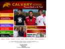 Calvary Christian School's Website