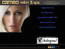 Cameo Salon & Spa's Website