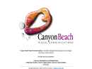 Canyon Beach Visual Comm's Website