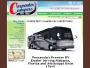 Carpenter''s Rv Super Store's Website