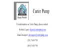 Carter Pump Inc.'s Website