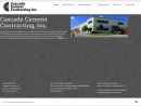 Cascade Cement Contracting's Website