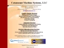 CATAMOUNT MACHINE SYSTEMS LLC's Website