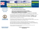 Commercial Business Systems's Website