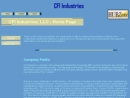 CFI INDUSTRIES LLC's Website