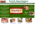 C F Sauer Co's Website