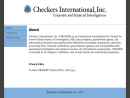 Checkers International Inc's Website