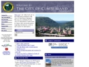 Cumberland Parks & Rec Dept's Website