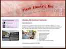 Clark Electrical Construction's Website