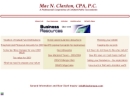 MAC N. CLAXTON, CPA, P.C.'s Website