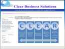 Clear Business Solutions's Website
