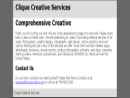 Clique Creative Services's Website