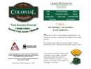 Colonial Coffee Roasters Inc's Website
