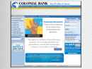 Colonial Bank's Website