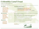 Columbia Land Trust's Website
