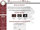 Commercial Kitchen Repair Co's Website