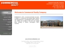 Commercial Realty Company's Website