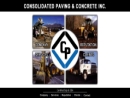 CONSOLIDATED PAVING & CONCRETE's Website