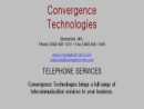 Convergence Technologies's Website