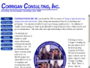 CORRIGAN CONSULTING, INC's Website