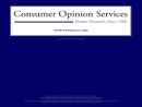 Consumer Opinion Services Inc's Website