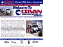 Covan World-Wide Moving Inc's Website