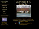 Covey's Radio & TV Service Inc's Website
