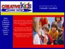 Creative Kids Inc's Website