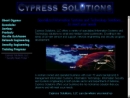 CYPRESS SOLUTIONS, LLC's Website