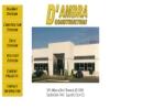 D'Ambra Construction's Website