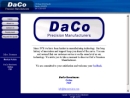 DACO Precision Manufacturers's Website