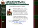 Dallas Security Inc's Website