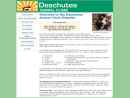 Deschutes Animal Clinic's Website