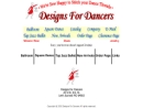Designs for Dancers's Website