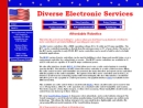Diverse Electronic Svc's Website
